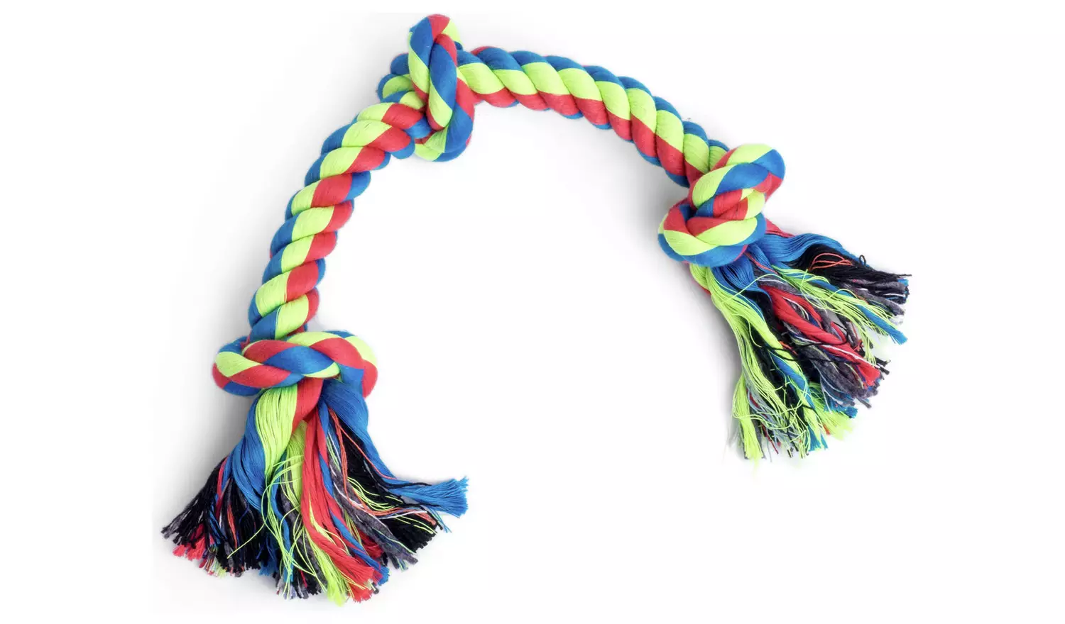 Petface Triple Knot Rope Dog Toy and Ball Set